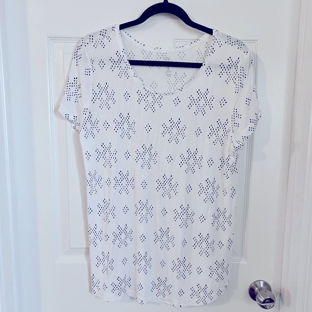 Black and White Luxe Tee